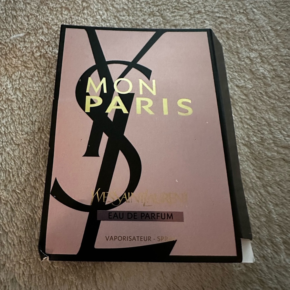 🎁 One Sample of YVES SAINT LAURENT Mon Paris EDP (1.2 mL Sample) New